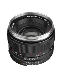 Zeiss Planar T 50mm f/1.4 ZF.2 Manual Prime Lens for Nikon F Mount, T Coating with 9-Blade Diaphragm