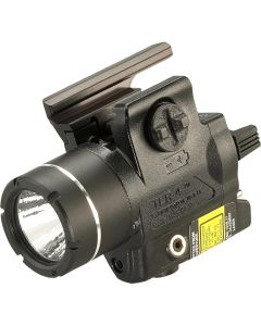 Streamlight Compact Rail-Mounted Tactical Weapon Light with Integrated Red Aiming Laser, 170-Lumen
