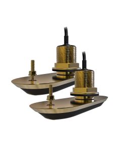 Raymarine RV-220 RealVision 3D Bronze Thru-Hull Transducer Pair Pack - 20 Degree - 8M Cable Y-Cable
