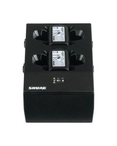 Shure SBC200 Dual Docking Recharging Station for SB900B Batteries In or Out of Transmitters