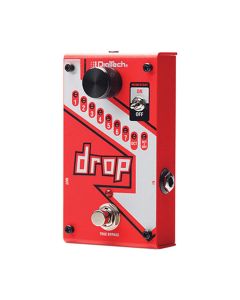 DigiTech Drop Polyphonic Drop Tune Pedal, 1–7 Semitones & Octave Down, Momentary/Latching Switch
