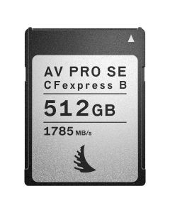 Angelbird 512 GB AV PRO SE CFexpress 2.0 Type B Memory Card, Support 8K+ RAW Bursts, 800 MB/s Write