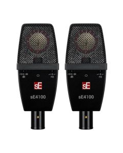 sE Electronics sE4100 Large-Diaphragm Condenser Microphone (Matched Pair) For Stereo Studio Recording