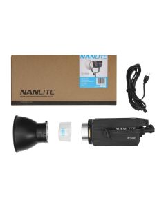 Nanlite FS-300B Bi-Color LED Monolight for Content Creators and Vloggers, Fan Cooled, AC Power