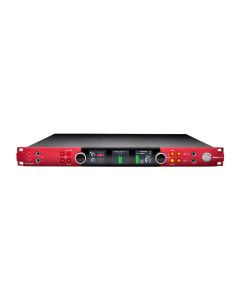 Focusrite Red 8Line Rackmount 58x64 Dante/HDX/Thunderbolt 3 Audio Interface for Studio & Postproduction