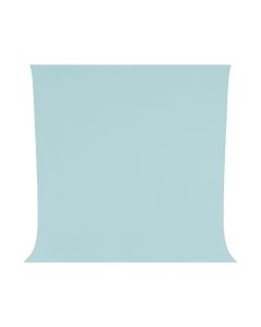 Westcott 9 ft. x 10 ft. Wrinkle-Resistant Backdrop for Large Group Portraits, Pastel Blue, 167