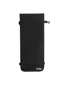 On-Stage Concert Ukulele Bag with 12mm Padding, Backpack Straps, Accessories Pocket, Black, GBU4204B