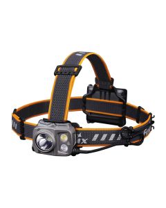 Fenix HP16R Rechargeable Headlamp, 1250 Lumens, 300hrs Runtime, Ideal for High Performance, Black