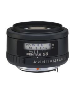 Pentax Normal SMCP-FA 50mm f/1.4 Autofocus Lens with Pentax K-Mount & Bright Aperture, 20817