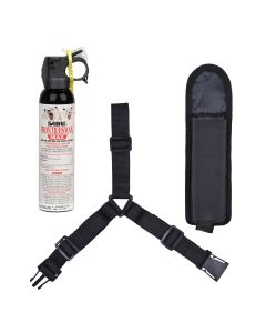Sabre 9.2 oz bear & mountain lion with holster