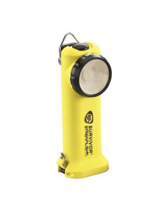Streamlight Survivor® LED Rechargeable Flashlight, 175 Lumens, IPX4-Rated Water-Resistant, Yellow