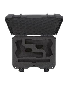 Nanuk 910 Hard Case with Custom Foam for Classic Firearm, Protective Shell, Graphite, 910S-080GP-0K0-18008