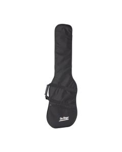 On-Stage Economy Bass Guitar Gig Bag, Black, 600D Nylon, Weather Resistant, Zipper Closure, GBB4550