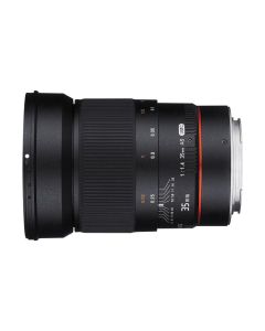 Samyang 35mm F1.4 Full Frame Wide Angle Lens, Lens Only, Canon EF Mount with Automatic Chip, UMC