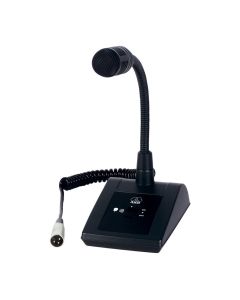 AKG DST99 S Paging Microphone, Cardioid Dynamic, Desktop Stand, XLR Output, Speech-Optimized Design