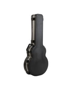 SKB Cases Universal Jumbo Acoustic Deluxe Guitar Case, Bumper Protected Valance, Cushioned Handle