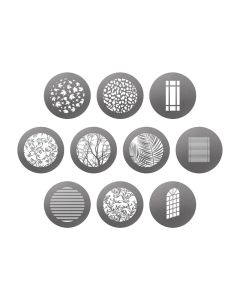 Westcott Environmental Gobo Pack for Optical Spot by Lindsay Adler - Pack of 10, 4764