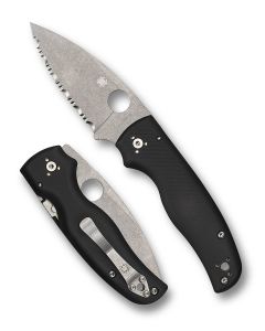 Spyderco C229GS Shaman Black G-10 Spyderedge