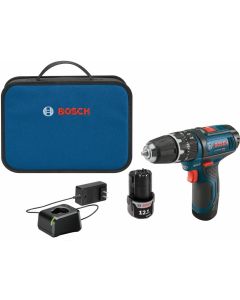 Bosch 12V Max Hammer Drill Kit w/ (2) 2 Ah Batteries