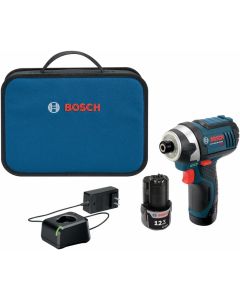 Bosch 12V Max Impact Driver Kit w/ (2) 2 Ah Batteries